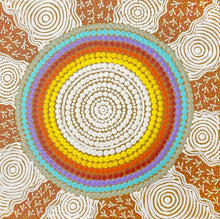 Load image into Gallery viewer, &quot;Budgerigar Dreaming&quot; Gwenda Turner Nungurrayi 30cm x 30cm
