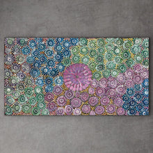 Load image into Gallery viewer, &quot;Bush Flower&quot; Bernadine Johnson Kemarre 130cm x 72cm
