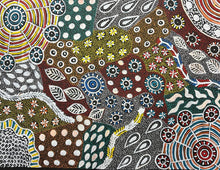 Load image into Gallery viewer, &quot;Bush Medicine Leaves&quot; Noami Pula Price 94cm x 72cm
