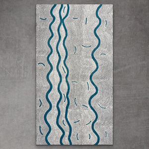 "Sand-Dunes" (Ngalyarrpa) Alice Granites Napanangka 146cm x 81cm