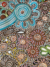 Load image into Gallery viewer, &quot;Bush Flower&quot; Bernadine Johnson Kemarre 91cm x 150cm
