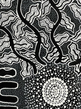 Load image into Gallery viewer, &quot;Snake Vine Dreaming&quot; Vivienne Nakamarra Kelly 89cm x 43cm
