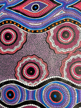 Load image into Gallery viewer, &quot;Warlukurlangu Jukurrpa&quot; (Fire Dreaming) Vivienne Nakamarra Kelly 95cm x 93cm
