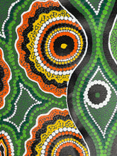 Load image into Gallery viewer, &quot;Warlukurlangu Jukurrpa&quot; (Fire Dreaming) Vivienne Nakamarra Kelly 95cm x 95cm
