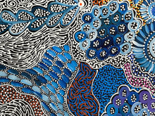 Load image into Gallery viewer, &quot;My Country (Utopia)&quot; Janet Golder Kngwarreye 118cm x 89cm
