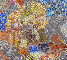 Load image into Gallery viewer, &quot;My Country (Utopia)&quot; Janet Golder Kngwarreye 102cm x 95cm
