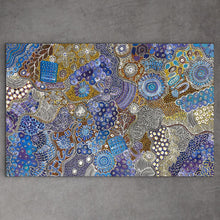 Load image into Gallery viewer, &quot;My Country (Utopia)&quot; Janet Golder Kngwarreye 147cm x 95cm
