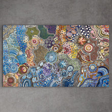 Load image into Gallery viewer, &quot;My Country (Utopia)&quot; Janet Golder Kngwarreye 88cm x 149cm
