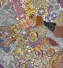 Load image into Gallery viewer, &quot;My Country (Utopia)&quot; Janet Golder Kngwarreye 86cm x 97cm
