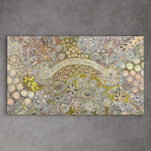 Load image into Gallery viewer, &quot;Bush Flowers&quot; Bernadine Johnson Kemarre 146cm x 92cm
