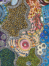 Load image into Gallery viewer, &quot;My Country (Utopia)&quot; Janet Golder Kngwarreye 88cm x 149cm
