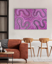 Load image into Gallery viewer, &quot;Sand Dunes (Tali)&quot; Gwenda Turner Nungurrayi 120cm x 78cm
