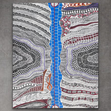 Load image into Gallery viewer, &quot;Mina Mina Dreaming Jukurrpa&quot; Alice Granites Napanangka 95cm x 118cm
