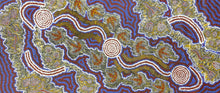 Load image into Gallery viewer, &quot;Warluklongu Fire Dreaming&quot; Raymond Daniels 205cm x 89cm
