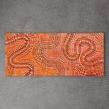 Load image into Gallery viewer, &quot;Sand Dunes (Tali)&quot; Gwenda Turner Nungurrayi 85cm x 38cm
