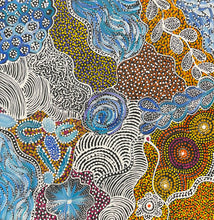 Load image into Gallery viewer, "My Country (Utopia)" original Aboriginal painting by Janet Golder Kngwarreye, 60cm x 60cm - authentic Indigenous Australian artwork

