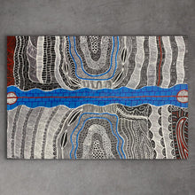 Load image into Gallery viewer, &quot;Mina Mina Dreaming Jukurrpa&quot; Alice Granites Napanangka 79cm x 116cm
