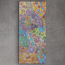 Load image into Gallery viewer, &quot;Bush Flower&quot; Bernadine Johnson Kemarre 202cm x 89cm
