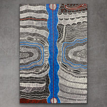 Load image into Gallery viewer, &quot;Mina Mina Dreaming Jukurrpa&quot; Alice Granites Napanangka 79cm x 116cm
