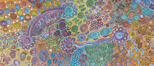 Load image into Gallery viewer, &quot;Bush Flower&quot; Bernadine Johnson Kemarre 202cm x 89cm
