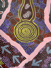 Load image into Gallery viewer, &quot;Fire Dreaming&quot; Maureen Nampijinpa Hudson 204cm x 89cm
