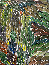 Load image into Gallery viewer, &quot;Medicine Leaves&quot; Bernadine Johnson Kemarre 148cm x 97cm
