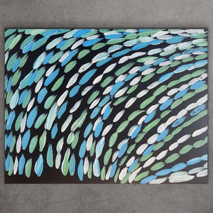 "Bush Medicine Leaves" Gloria Petyarre (Pitjara) 40cm x 30cm
