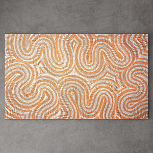 "Sand Dunes (Tali)" Gwenda Turner Nungurrayi 152cm x 90cm