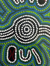 Load image into Gallery viewer, &quot;Ngurlu Dreaming (Native Seeds)&quot; Risharna Dickson 44cm x 90cm *
