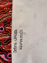 Load image into Gallery viewer, &quot;Rainbow Serpent (Wanampi)&quot; Debra Umala 204cm x 88cm
