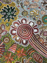 Load image into Gallery viewer, &quot;Bush Flower&quot; Bernadine Johnson Kemarre 203cm x 88cm
