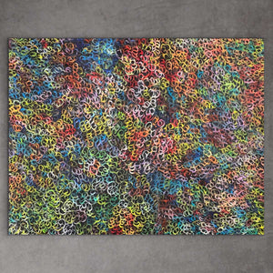 "Bush Plum" Gracie Morton Pwerle 197cm x 150cm