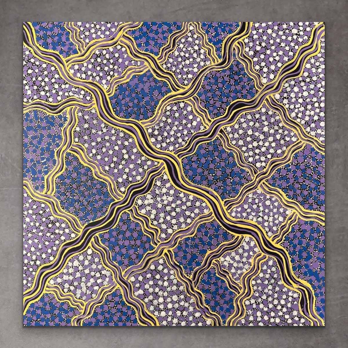 "My Country" Evelyn George 90cm x 90cm