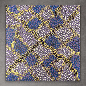 "My Country" Evelyn George 90cm x 90cm