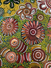 Load image into Gallery viewer, &quot;Bush Flower&quot; Bernadine Johnson Kemarre 203cm x 88cm
