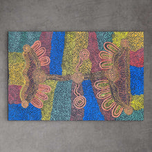 Load image into Gallery viewer, “Pukara” By Susan Tjitayi 115 cm x 79 cm
