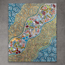 Load image into Gallery viewer, &quot;Bush Tucker&quot; Rowena Larry 73cm x 61cm
