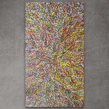 Load image into Gallery viewer, &quot;Bush Medicine Leaves&quot; Heather Long Pitjara 199cm x 109cm
