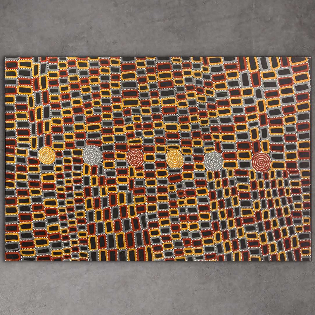 "Tingari" Walala Tjapaltjarri 202cm x 136cm