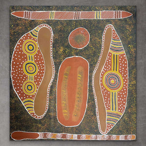 "Women with Coolamon" Anna Pope 95cm x 95cm