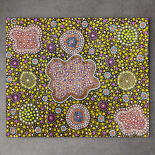 Load image into Gallery viewer, &quot;Wild Flower, Desert Seed, Desert Flower&quot; Lynette Conway 118cm x 100cm
