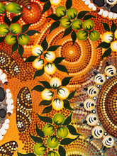 Load image into Gallery viewer, &quot;Bush Tucker&quot; Katrina Williams 128cm x 111cm
