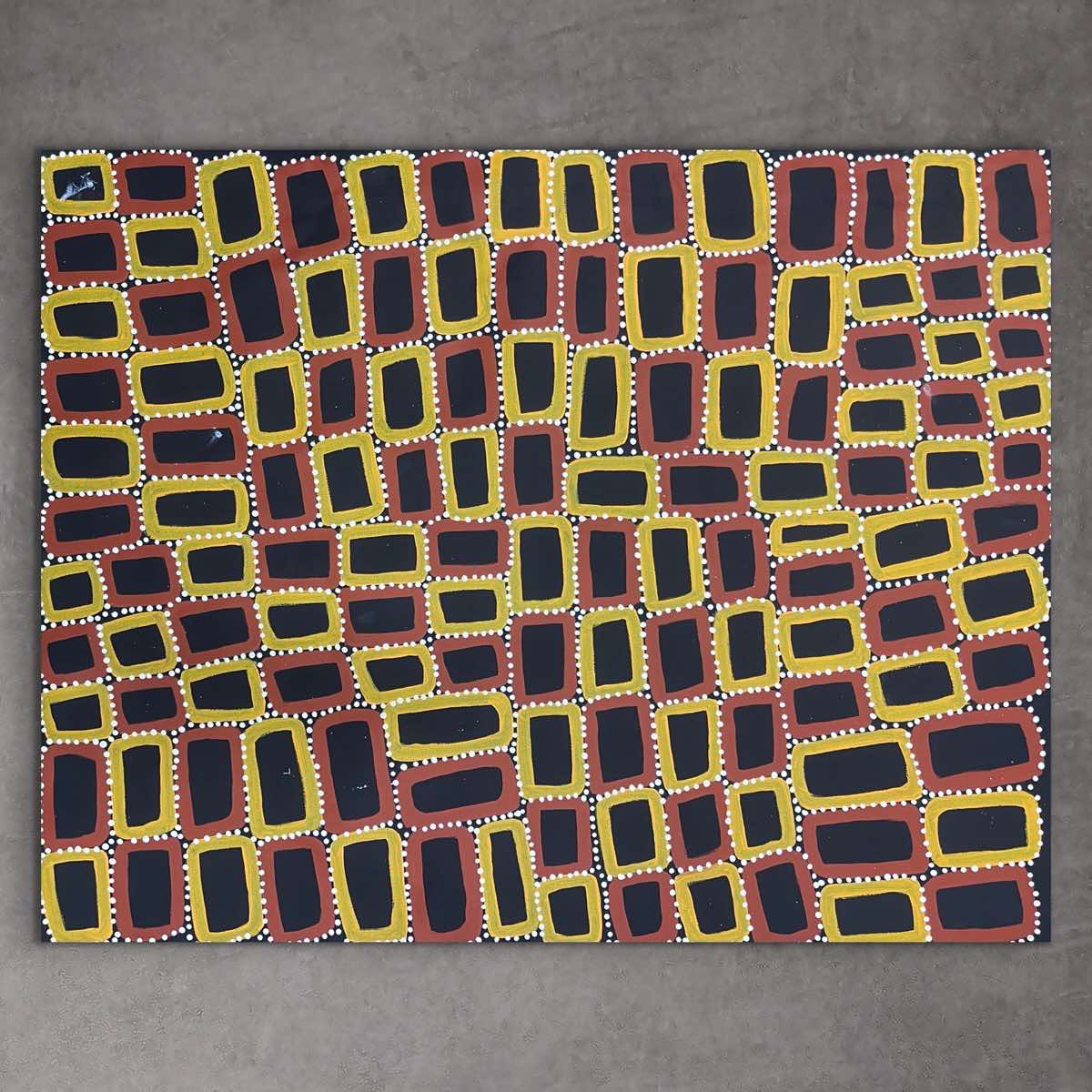 "Tingari" Walala Tjapaltjarri 98cm x 78cm