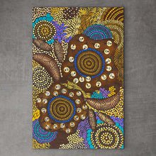 Load image into Gallery viewer, &quot;Bush Tucker&quot; Katrina Williams 123cm x 80cm
