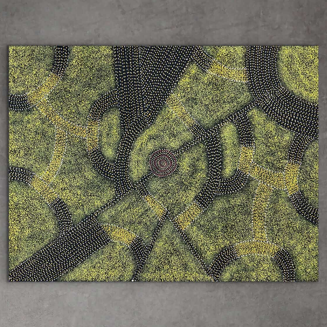 "Bush Plum" Roseanne Morton 128cm x 97cm