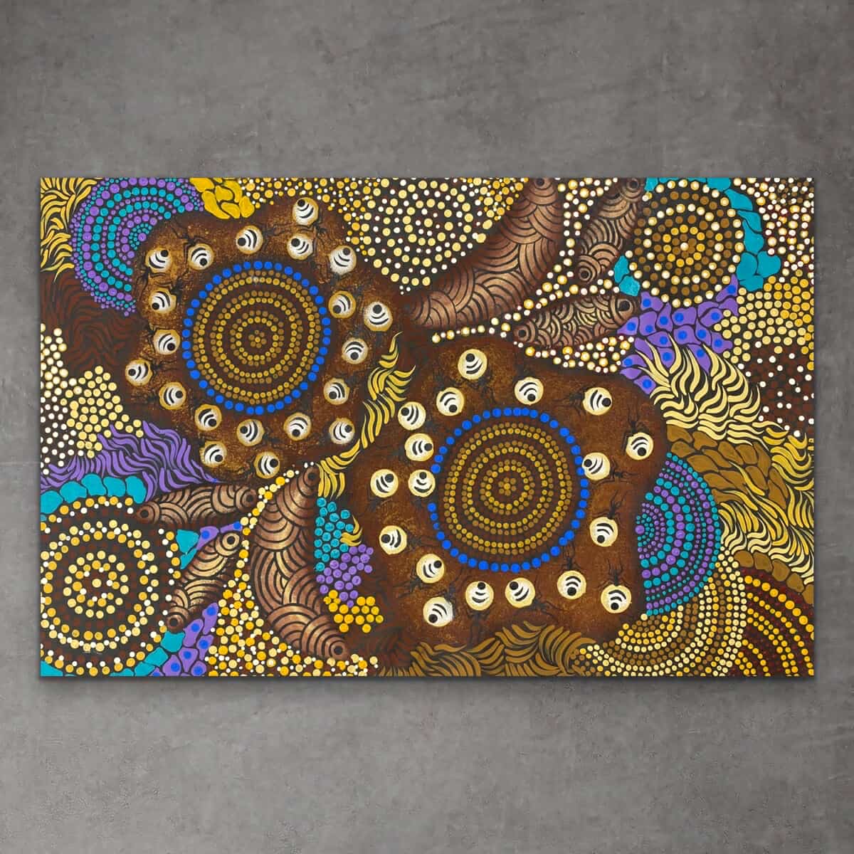 "Bush Tucker" Katrina Williams 123cm x 80cm