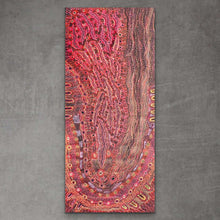 Load image into Gallery viewer, &quot;Rainbow Serpent (Wanampi)&quot; Debra Umala 201cm x 87cm
