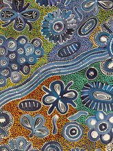 Load image into Gallery viewer, &quot;Bush Flowers&quot; Bernadine Johnson Kemarre 178cm x 88cm
