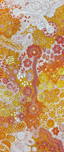 Load image into Gallery viewer, &quot;Bush Flowers&quot; Bernadine Johnson Kemarre 203cm x 89cm
