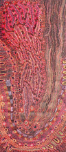 Load image into Gallery viewer, &quot;Rainbow Serpent (Wanampi)&quot; Debra Umala 201cm x 87cm
